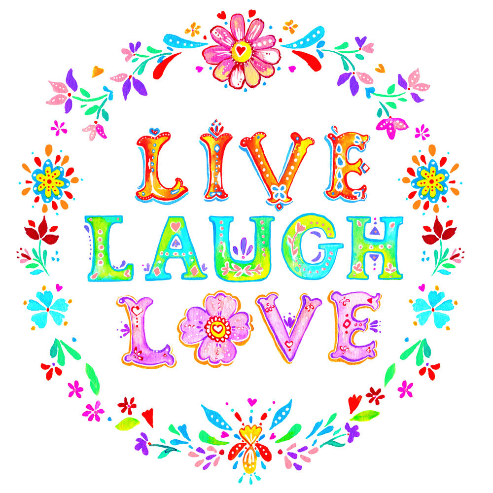 Live Laugh Love Tote Bag